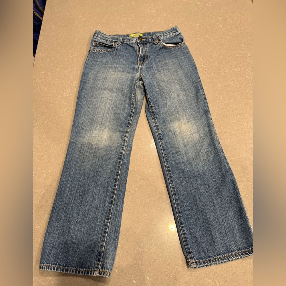 Old Navy Boys Straight Leg Jeans Size 12 Husky.